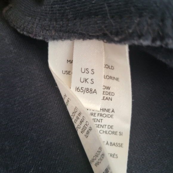 Free People Ruby Fleece Jacket Washed Black S - Picture 16 of 16